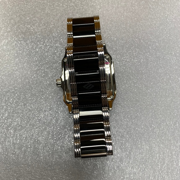 NEW Joseph Abboud Men's Two-Tone Square Face Watch - Picture 5 of 6